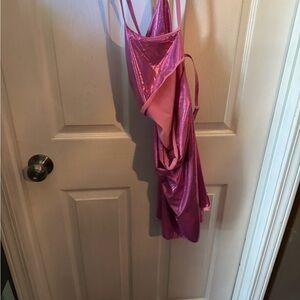 Shiny Pink Dress